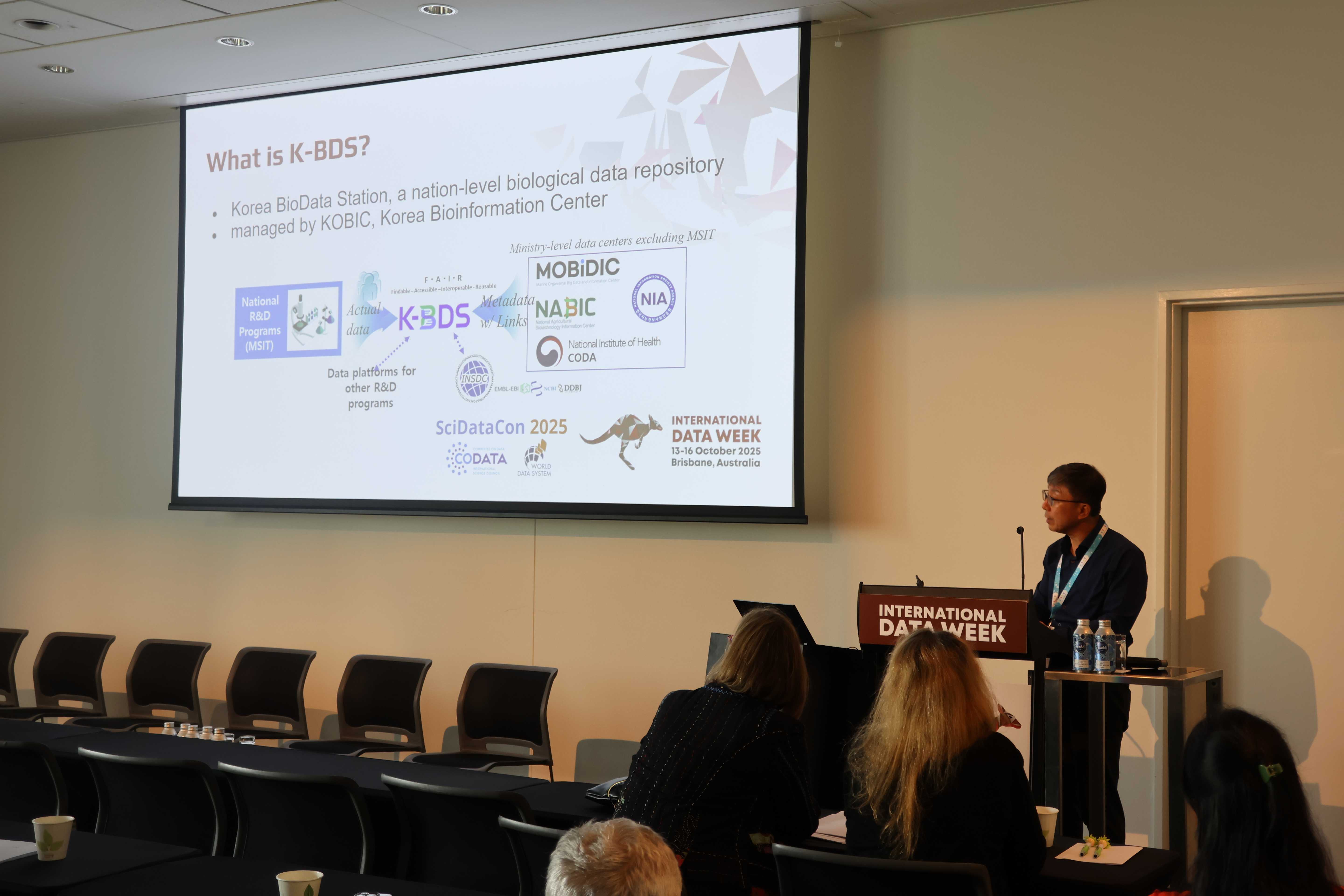 K-BDS에 대한 FAIR 준수 평가 발표 (IDW 2025)